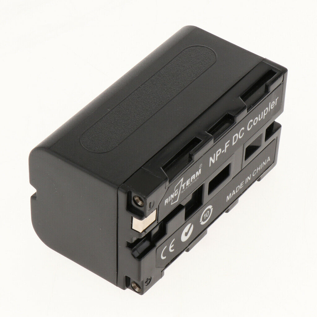 for NP-F970 F750 F550 Light Power Pack AC Adapter And DC Coupler Kit