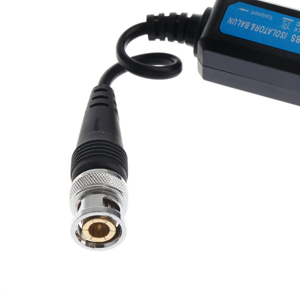 Coaxi Video Ground Loop Isolator Balun BNC Male to Female for Surveillance