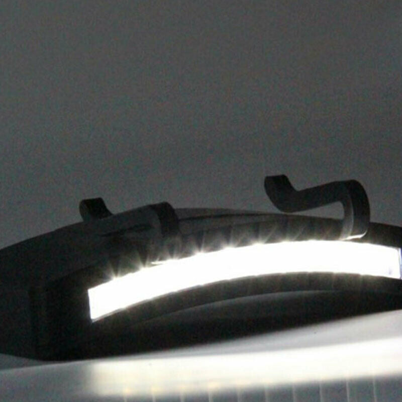 Portable LED Cap Clip Headlamp Hat Brim Mini Head Light Lamp for Outdoor .l8