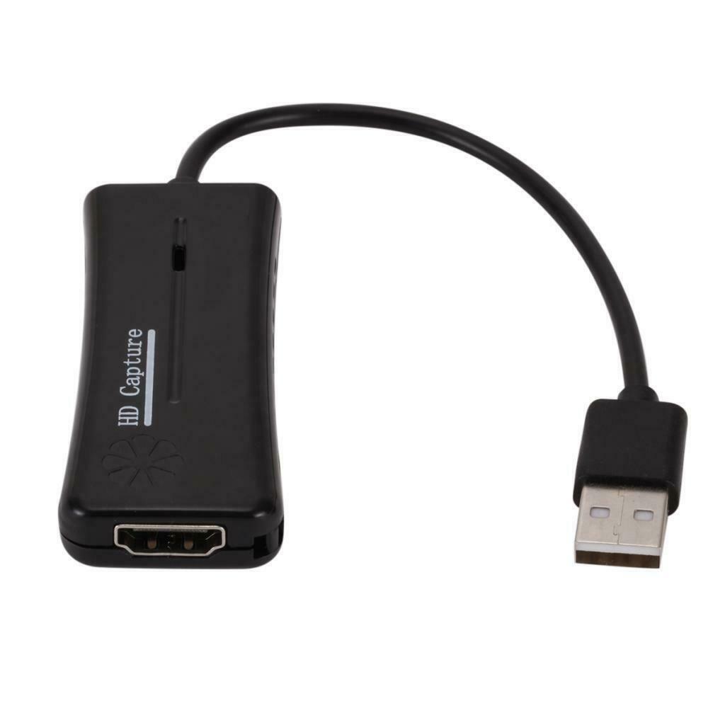 USB 2.0 to HDMI 1080P Video Capture Card Adapter For Game Video Live Stream