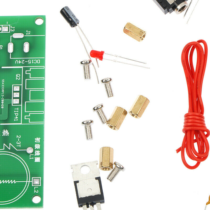 Mini Tesla Coil Plasma Speaker Kit Electronic Field Music DIY Project KitsB TL