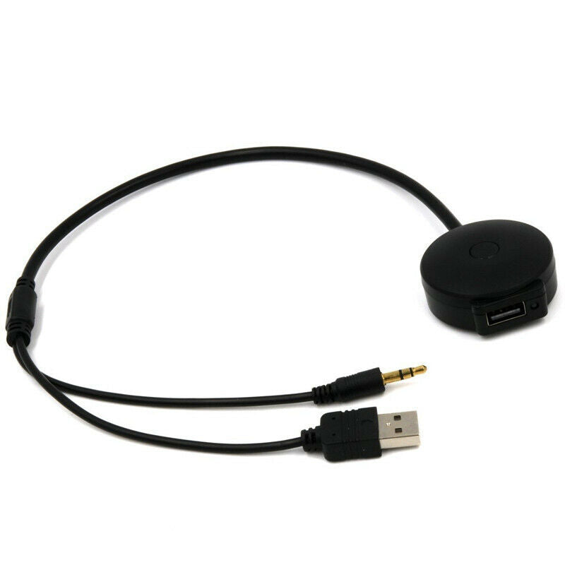 Car Bluetooth 4.0 Audio 3.5mm AUX USB Music Adaptor Cable For BMW & Mini Cooper