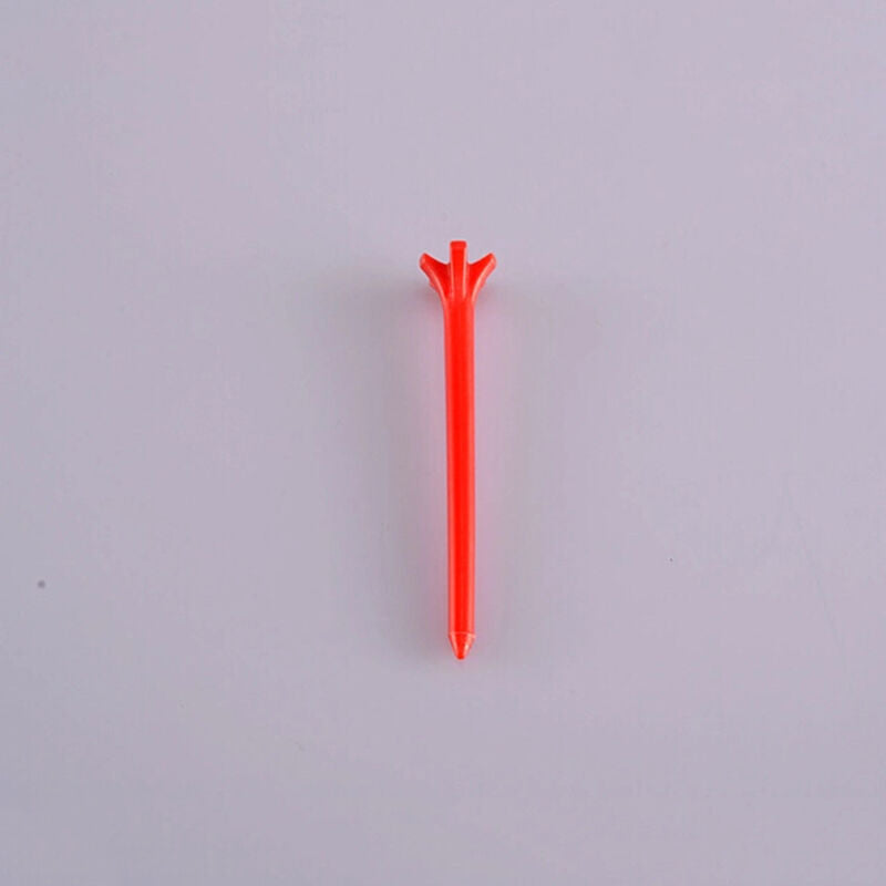 10x Random Color Professional Tee Length 68mm Plastic Pro Golf Tee.l8