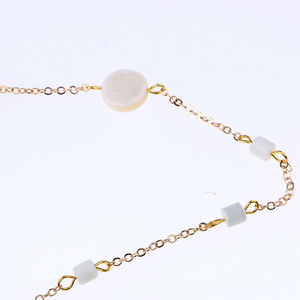2x Exquisite Sunglasses Necklace Cord Delicate Sunglasses Spectacles Chain