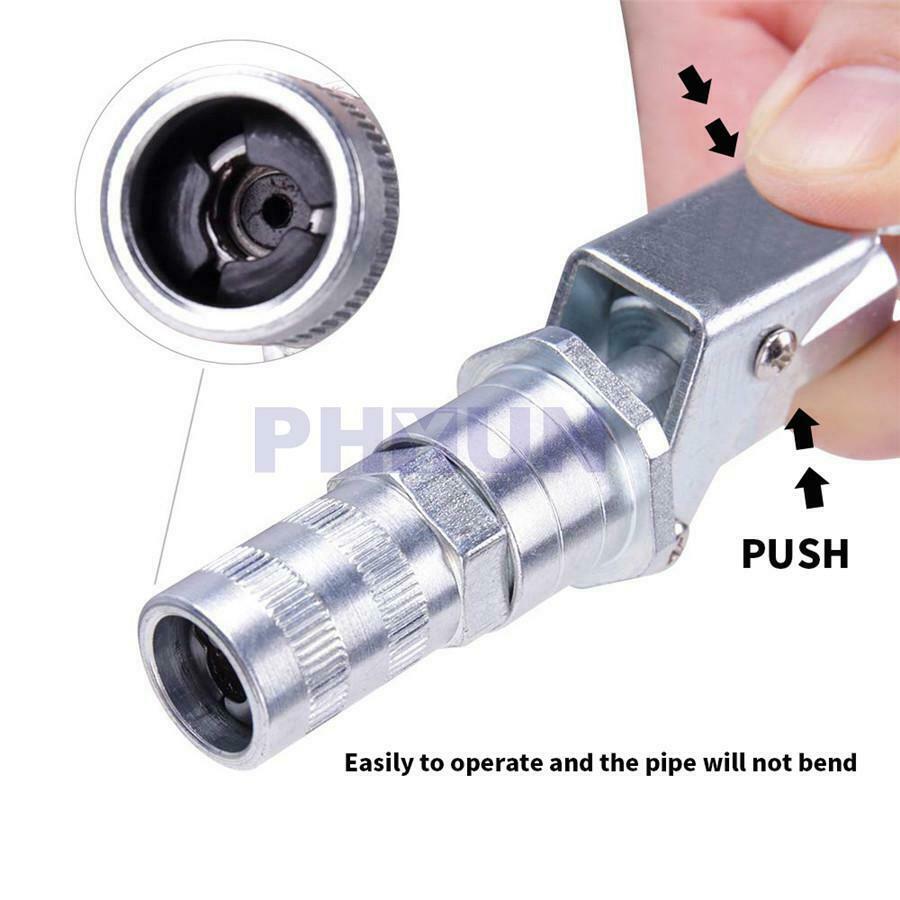 1x Grease Coupler Lock Pliers 1/8" NPT Upgraded Clip-off For Grease Guns-powered