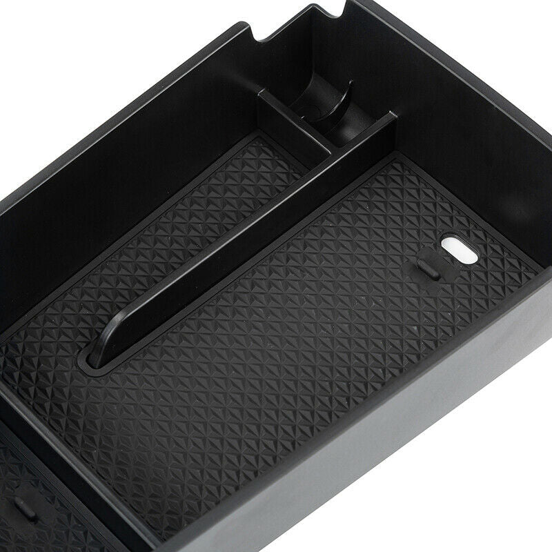 For Kia K5 Optima 2020 1Pcs Black Center Storage Box Interior Organizer Tray