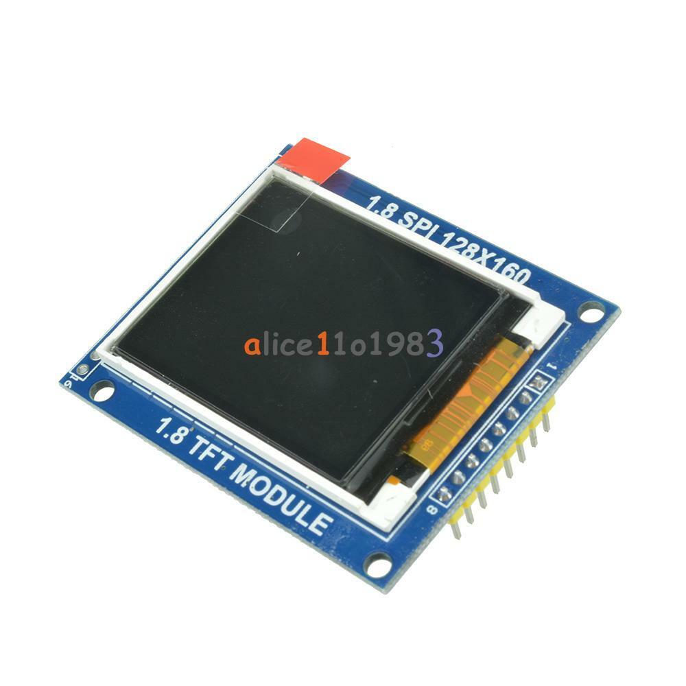 1.8 Inch Mini Serial SPI TFT LCD Module Display with PCB Adapter ST7735B IC