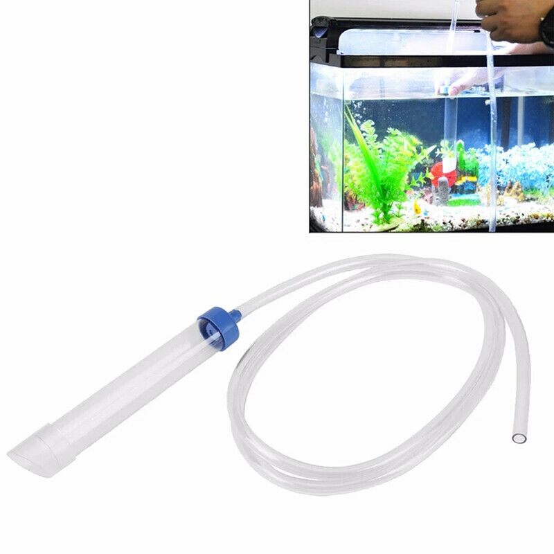 Siphon For Aquarium Fish Vacuum Gravel Water Filter Cleaner Siphon Cleane wHSJC
