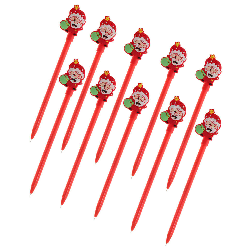 Creative Cartoon Christmas Series Gel Pen Christmas Gift Stationery Supply A