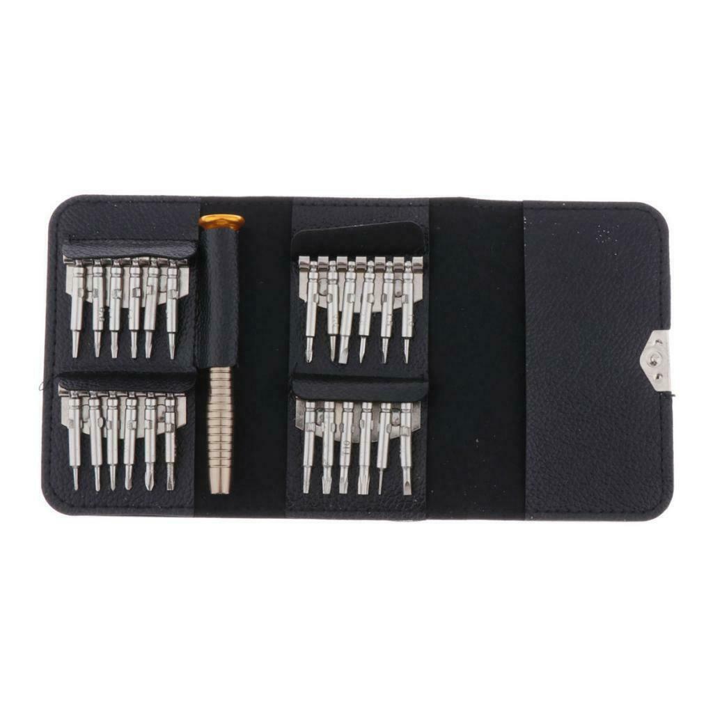 24pcs Precision Screwdriver Set with Handle for Eyeglass / Jewelry Repair