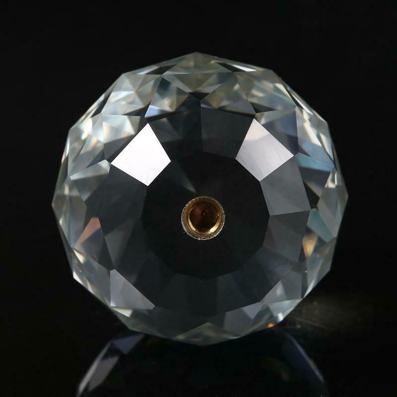 Clear crystal Ball Prism Sun Shine Catcher Rainbow Pendants Maker 1/4 in Thread