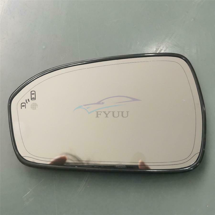 1 Pair DS7Z-17K707-C Heated With Blind Spot Detect Rear View Lens Side Mirror