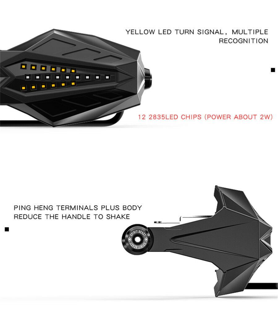 Motorcycle Handguard Baffle Windproof Motocross Grip Protection Windshield Hood