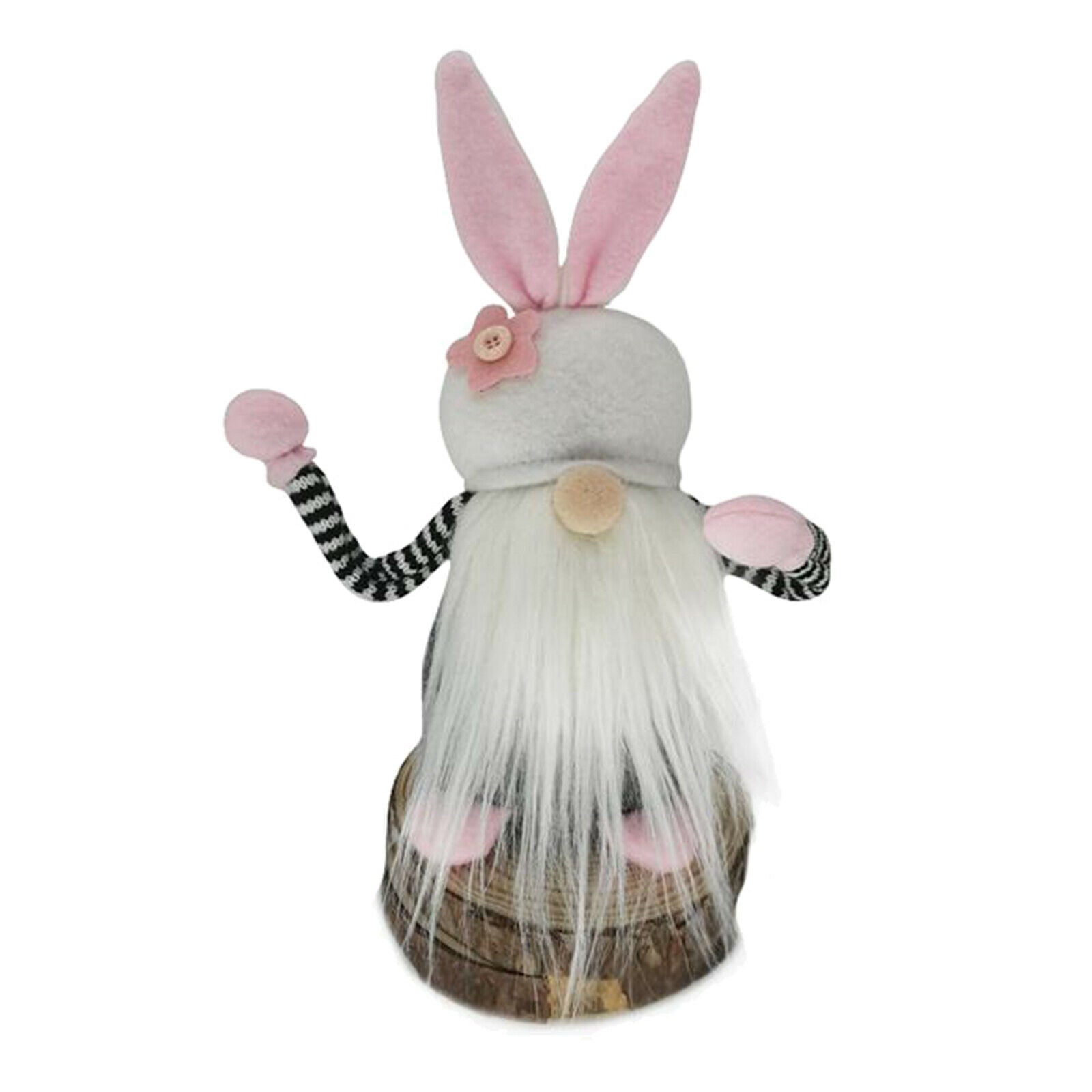 Easter Bunny Leprechaun Gnome Plush Ornaments Handmade Elf for Holiday Decor