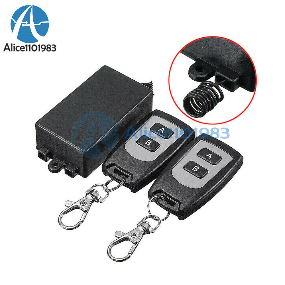 1-Channel 1CH 220V 10A Relay Wireless Remote Control Switch Transmitter Receiver
