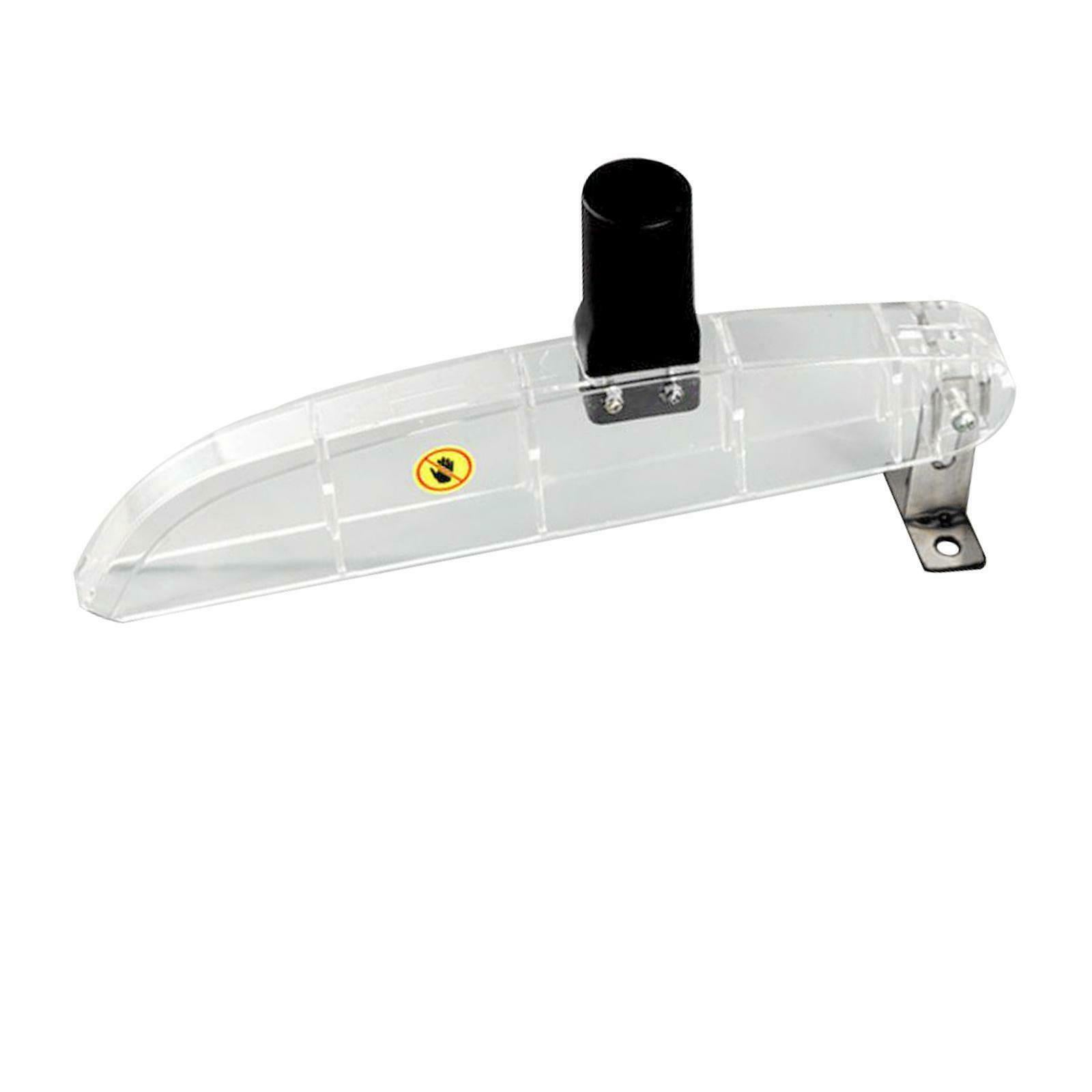 Transparent Plastic Table Saw Protective Cover Case for 6-7inch Saw Blades