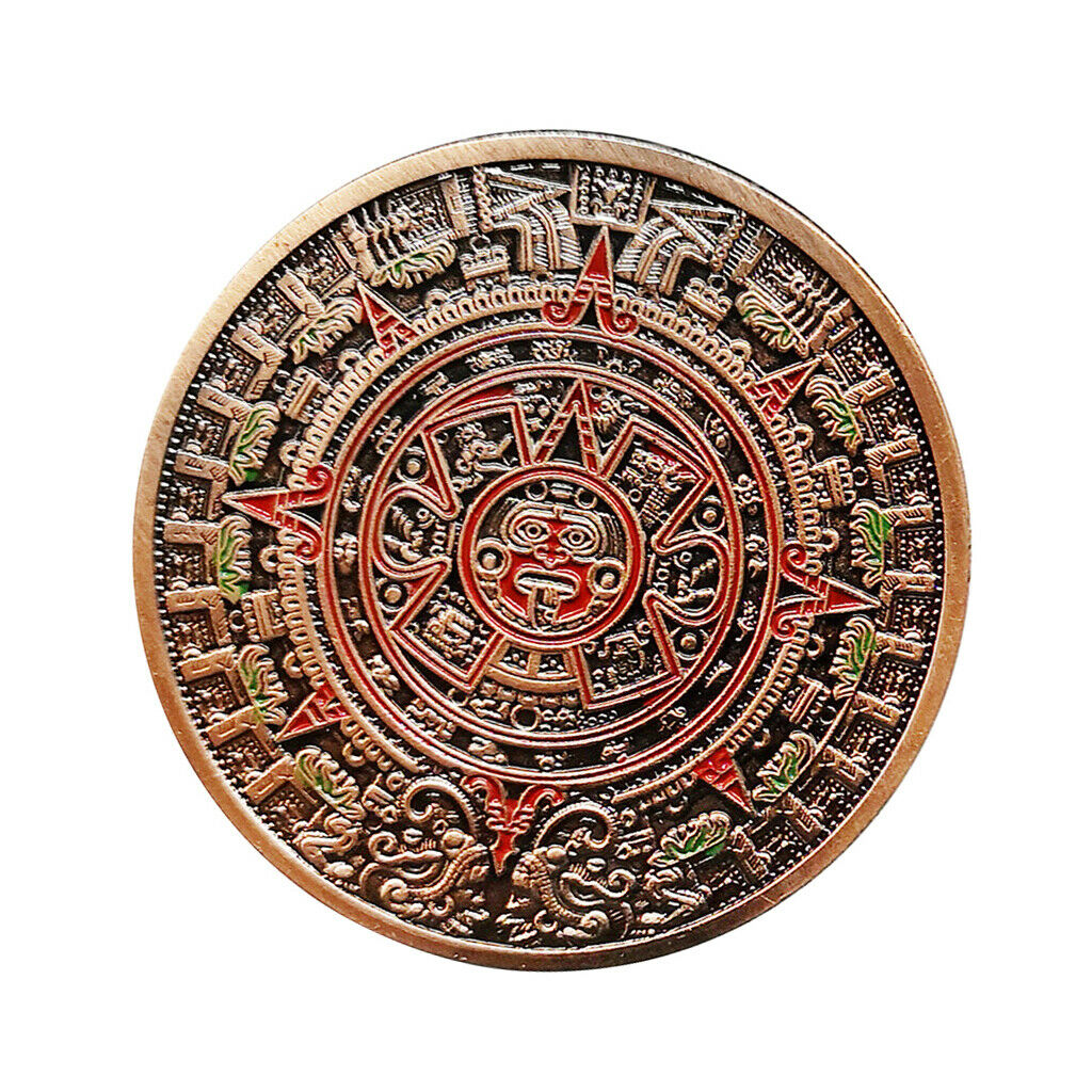 The Prophecy Red Bronze Commemorative Coin Collection Souvenir Ornaments