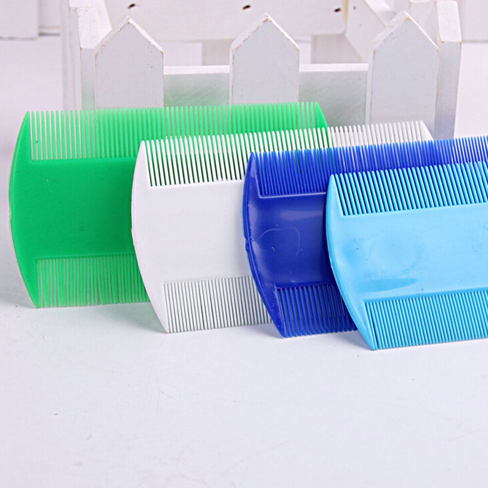 Pet Plastic Head Lice Comb Durable Double Side Nit Combs Head Lice Remova.l8
