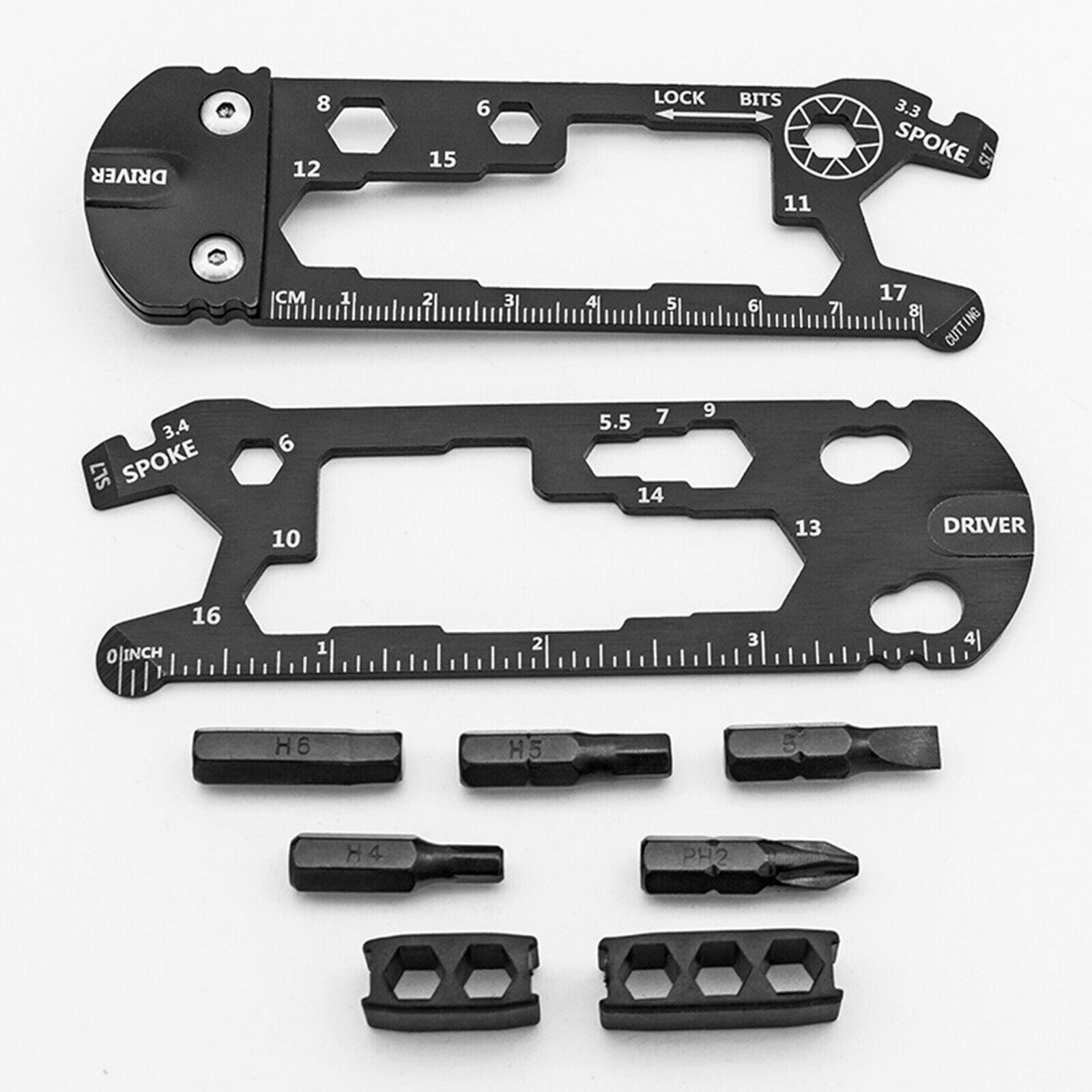 Multifunctional Bicycle Tool, Outdoor Combination Tool Suitable for Road and