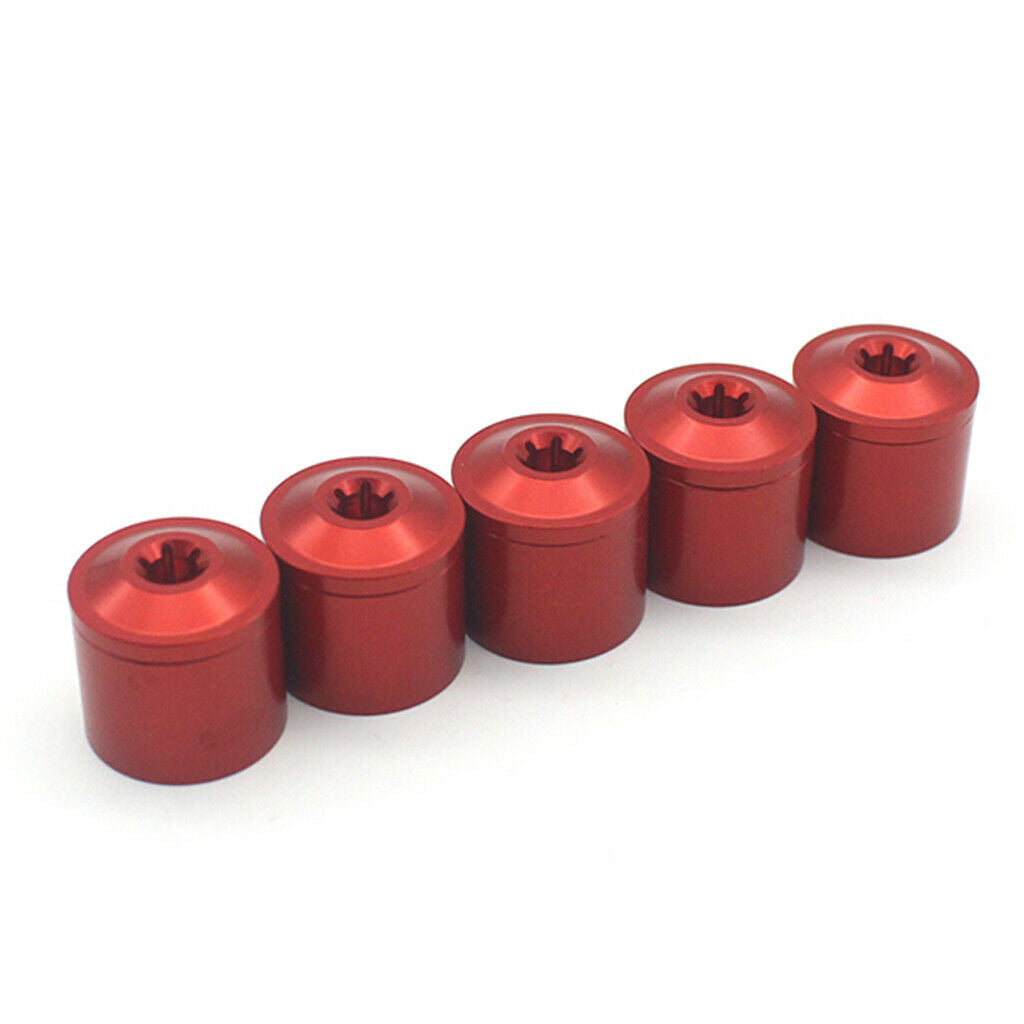 Motorcycle Hubcap Set Wheel Side Cover for Piaggio Vespa 250 300 17-20 Red