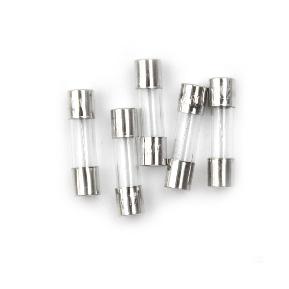100Pcs/Box 5*20mm 3.15A 250V Fuses 3.15 Amp Glass Tube Fast-Blow Fuse ATDD