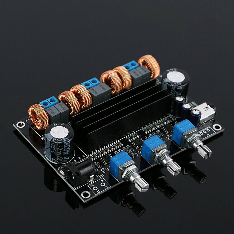 TPA3116D2 Audio HIFI Digital 2.1 100W+50W+50W Ultra Heavy Subwoofer Amplifier