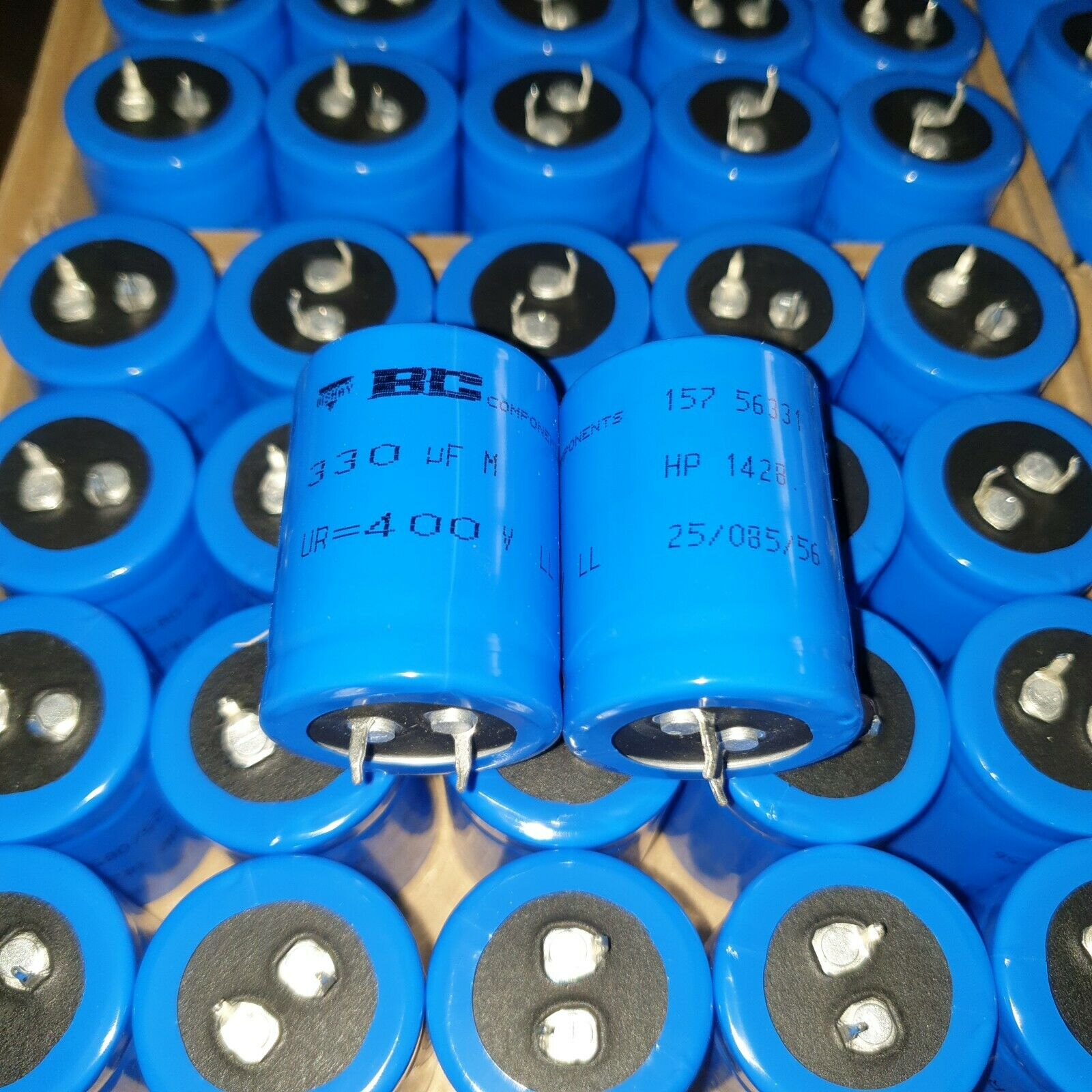 10pcs NEW 330UF 400V BC 157 30x40mm LONG LIFE HIEND TUBE AMP CAPS FOR AUDIO!!