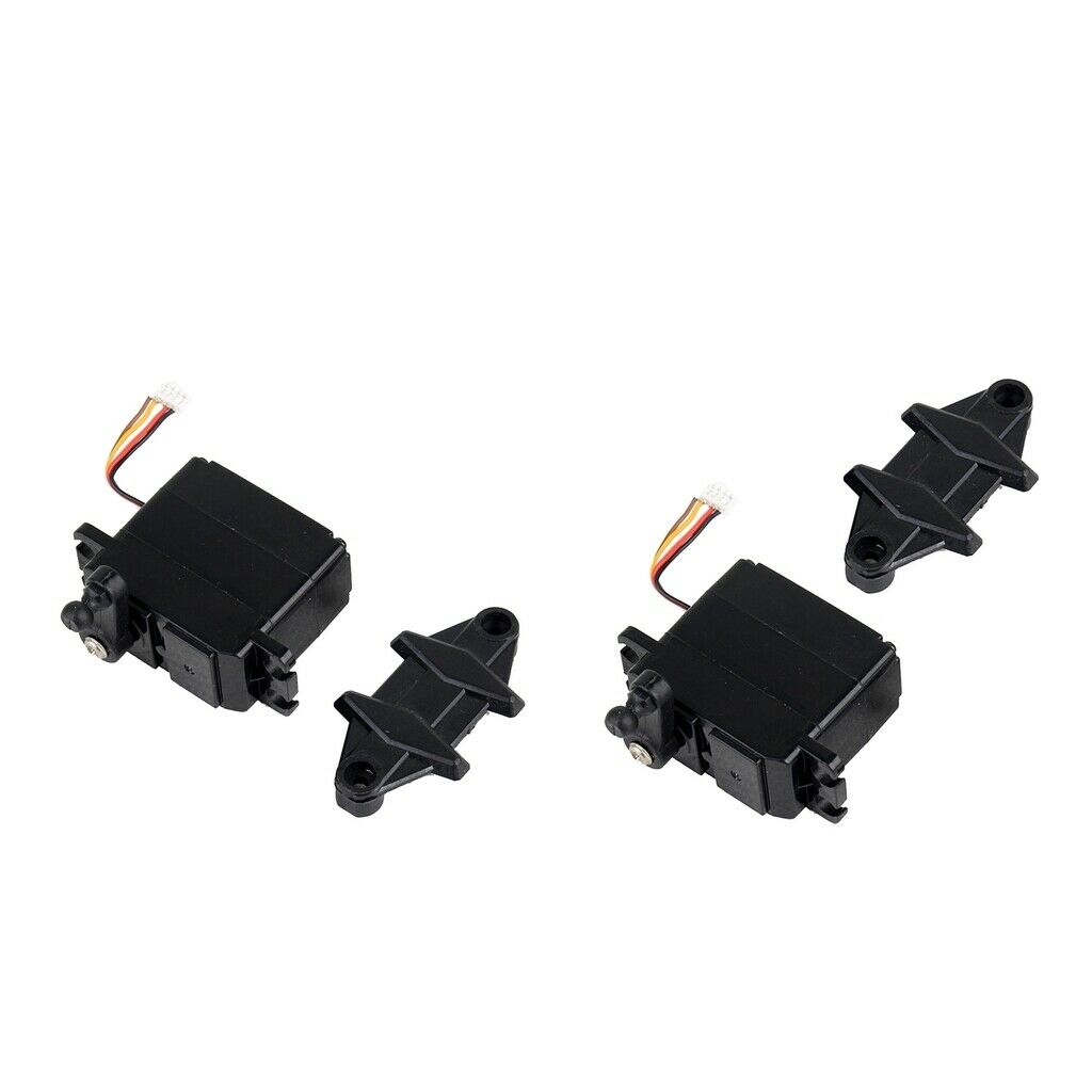 2Pieces XINLEHONG 9125 1/10 RC Car Servo Steering Gear Wire 2.4G Parts