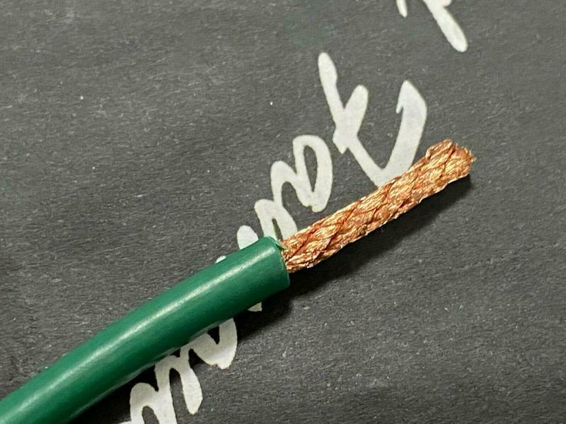 1M - GENERALCABLE Made 1300-RD 13/1C 13AWG PVC Wire for Audio