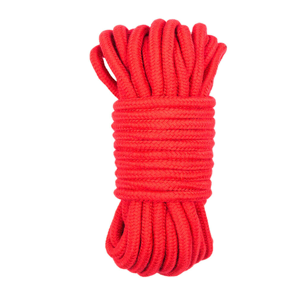 2PCS 6mm Macrame Rope 100% Natural Cotton Twisted Cord Artisan DIY Craft 20m