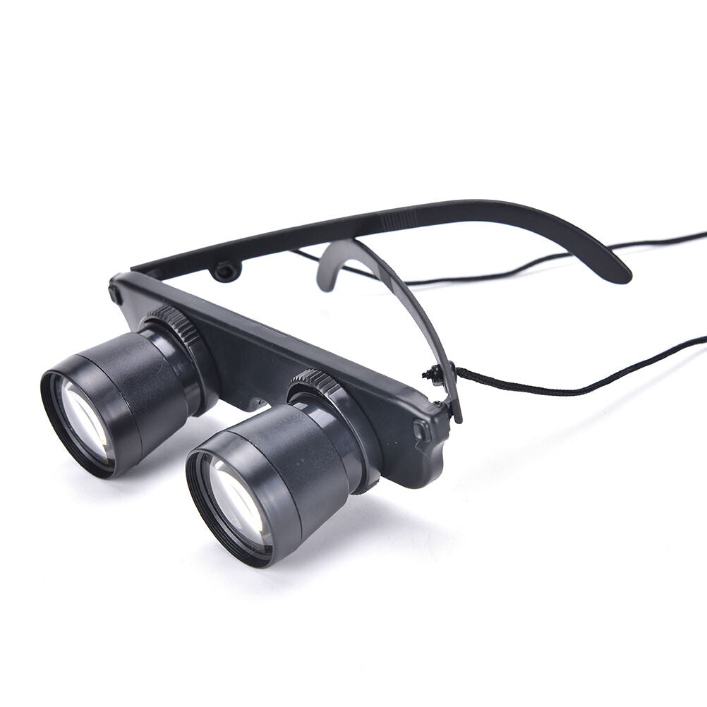 3x28 Magnifier Glasses Style Outdoor Fishing Optics Binoculars Telescope  JRADD