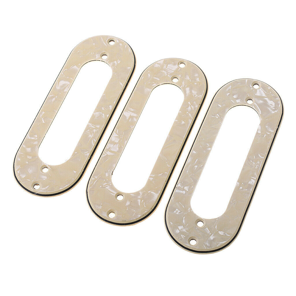 Set Of 3 Single Coil Neck / Middle / Bridge Pickup  Frame Pickup Mounting  For