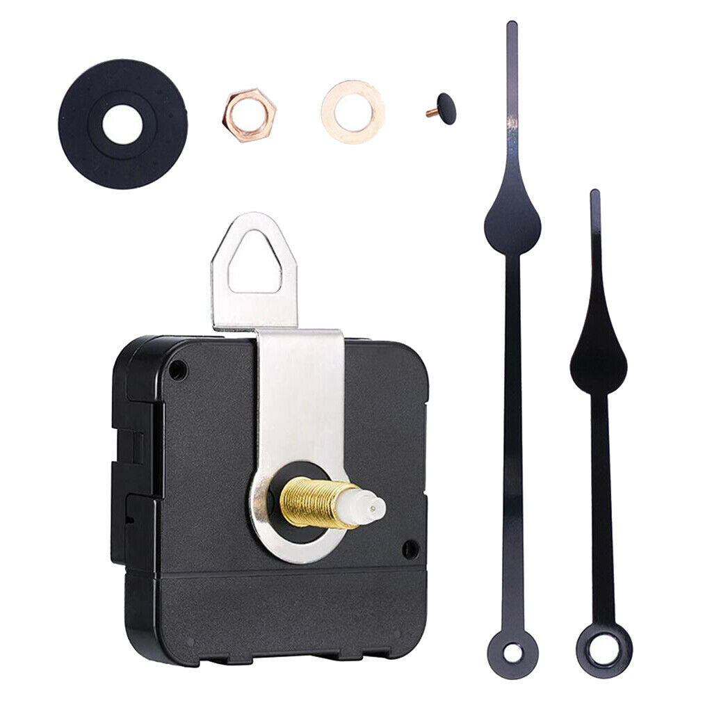 DIY Wall Clock Clockwork, Quartz Clockwork, Silent Clockwork with Pointer Sets