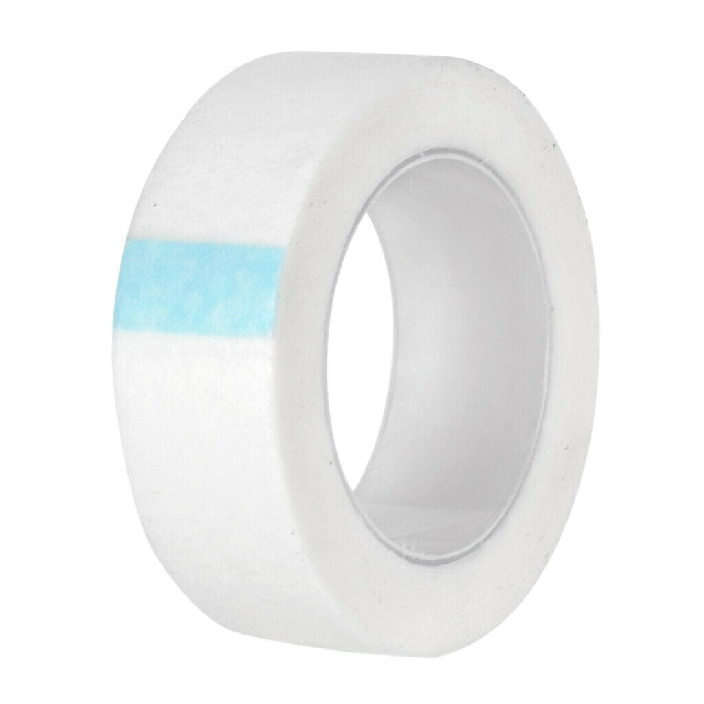 2Pcs Breathable Adhesive Eyelash Perming Curling Tape Gauze Rolls Patches