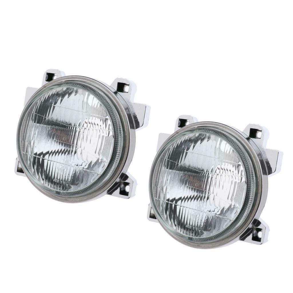 2 Pieces Round Motorcycle Headlights / Motorcycle Front Light / Headlight