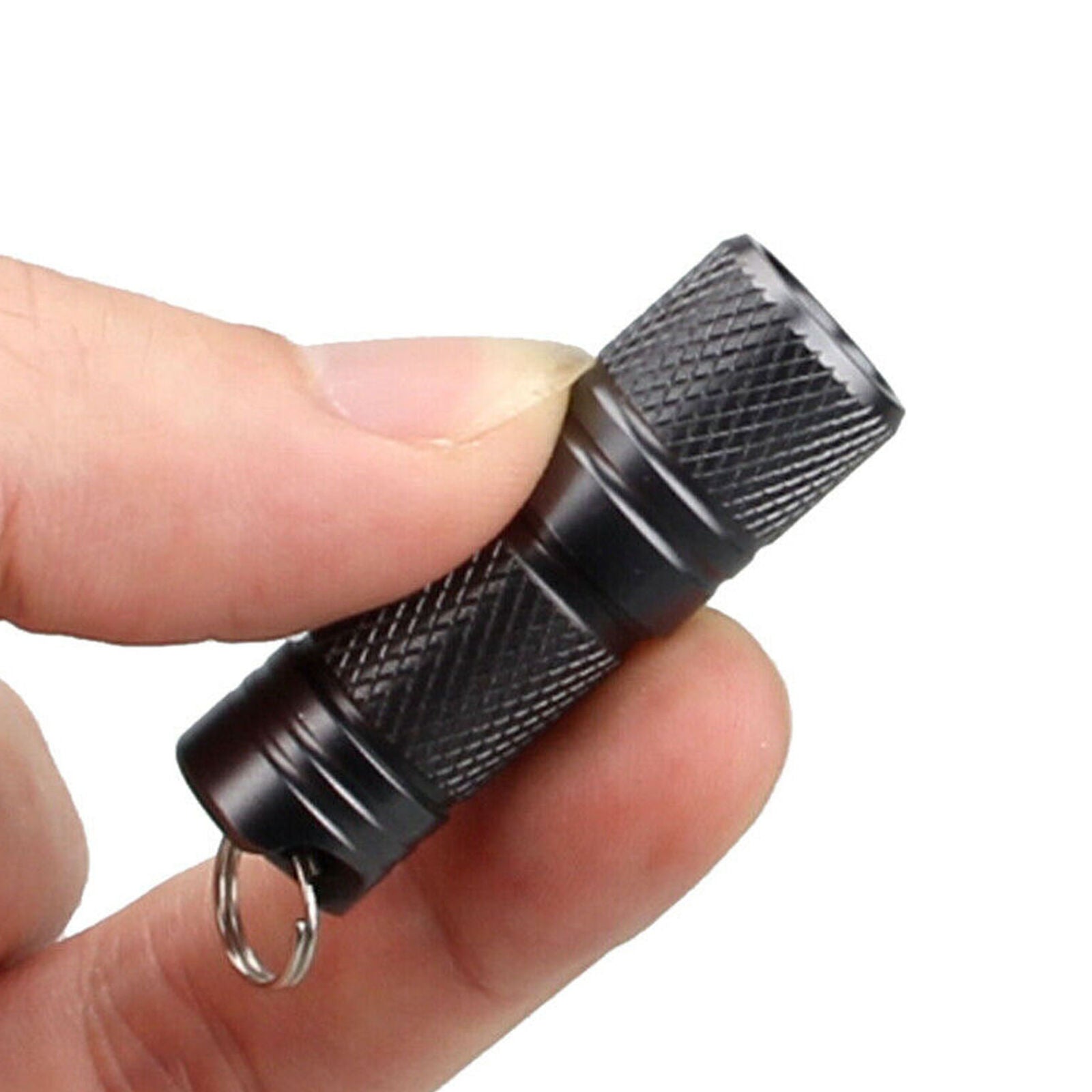 Super Mini USB Rechargeable LED Flashlight Keychain Portable Pocket Torch Lamp