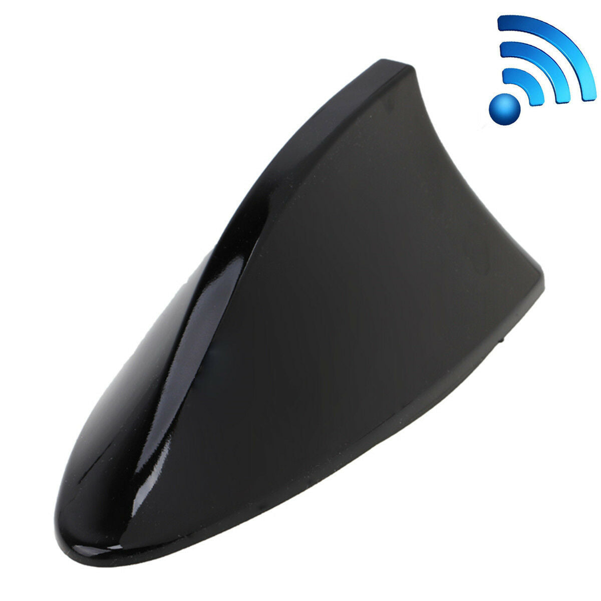 Auto Car Top Roof Radio AM/FM RV Signal Black Shark Fin Aerial Antenna Universal
