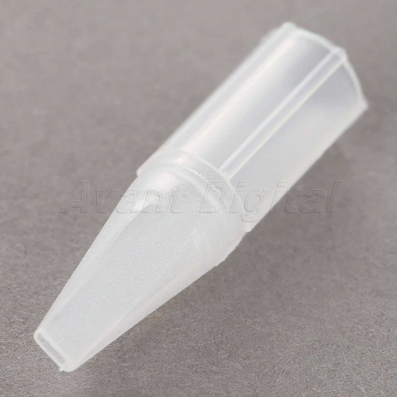 50pcs Convenient Tattoo Needle Tips Flat Mouth 5F Permanent Eyebrow Makeup Tool