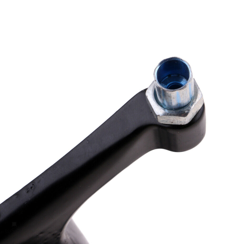Bike Side Pull Brake Long Arms Clamp Bike Lever Cable Housing - Black, Rear