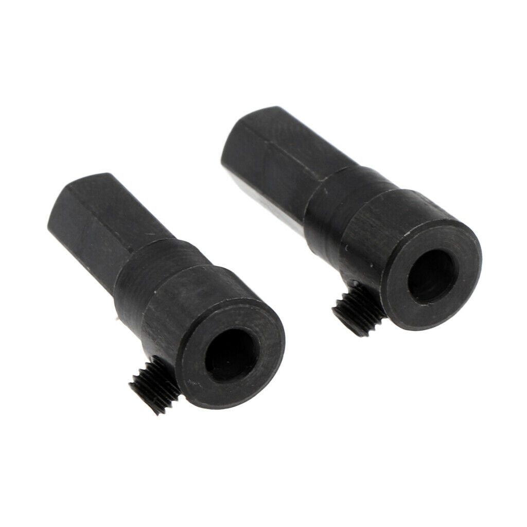 2x RC Upgrade Metal Rear Axle Shaft Adapter for 1/6 WPL B-16 RC Car Truck