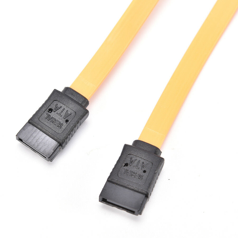 2PCS Dual-chip SATA Data Cable Hard Drive Serial SATA Data Cable With Buck.l8