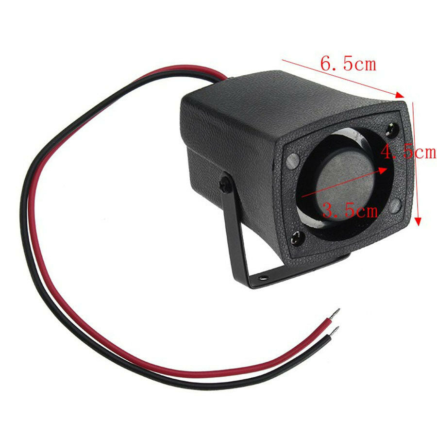 DC 12V Car Reverse Alarm Horn Warning Sound Backup Speaker Beep Beep 110dB Siren