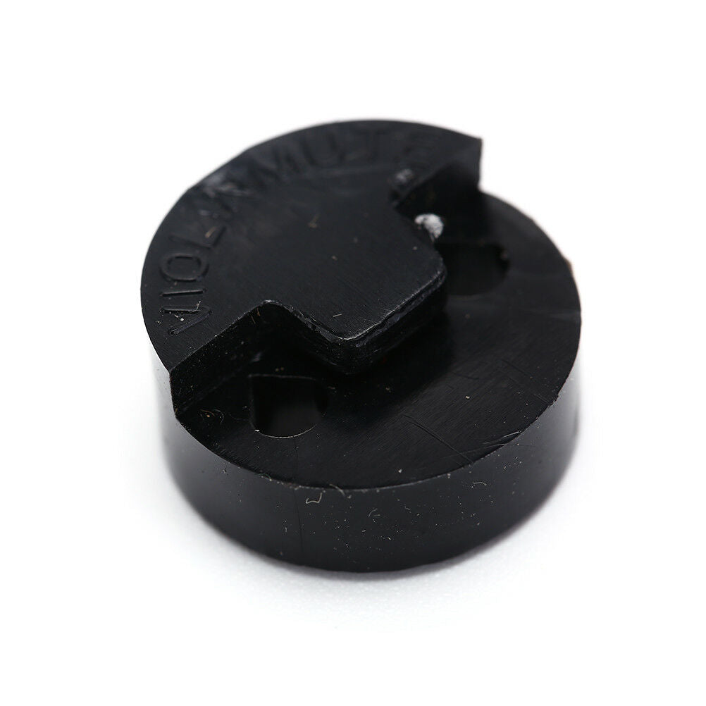 1x Black Acoustic Rubber Violin Mute Fiddle Silencer For Violin Sourdine Tool DD