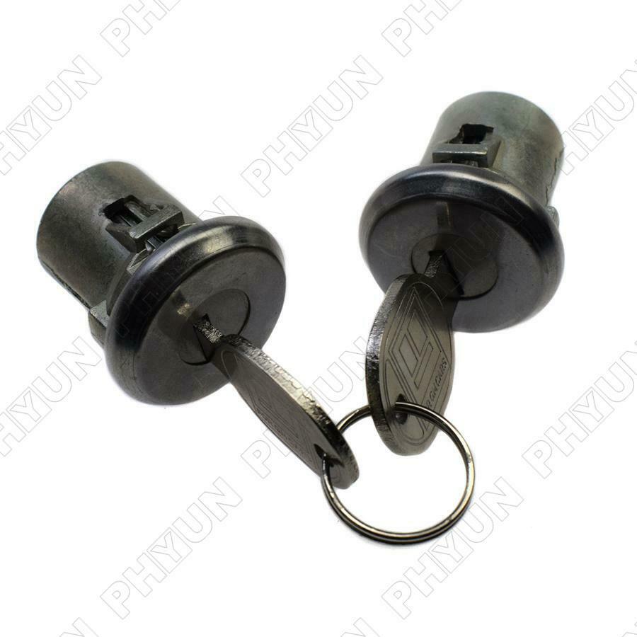 2Pcs Car Door Lock Cylinder Set For Chevy Chevrolet GMC Truck SUV Buick Cadillac