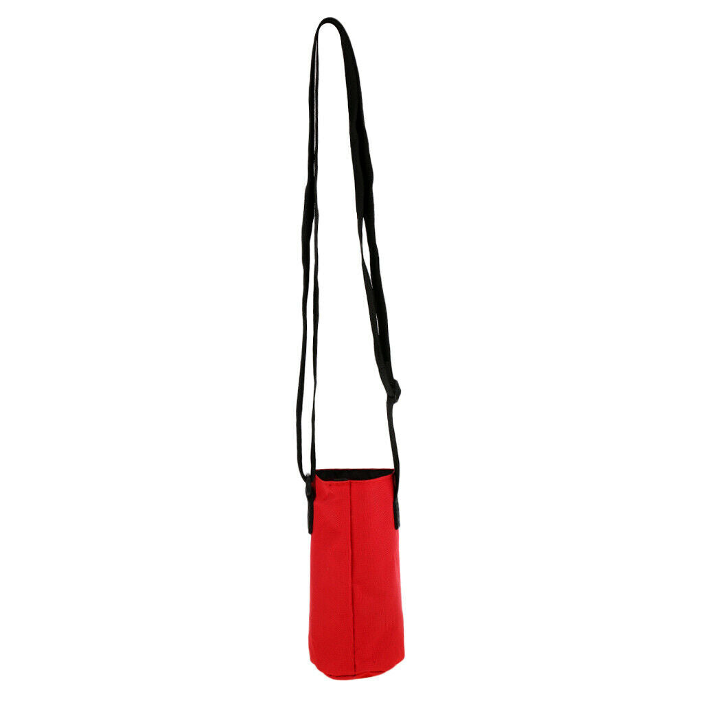 waterproof bottle holder carrying bag with pocket red
