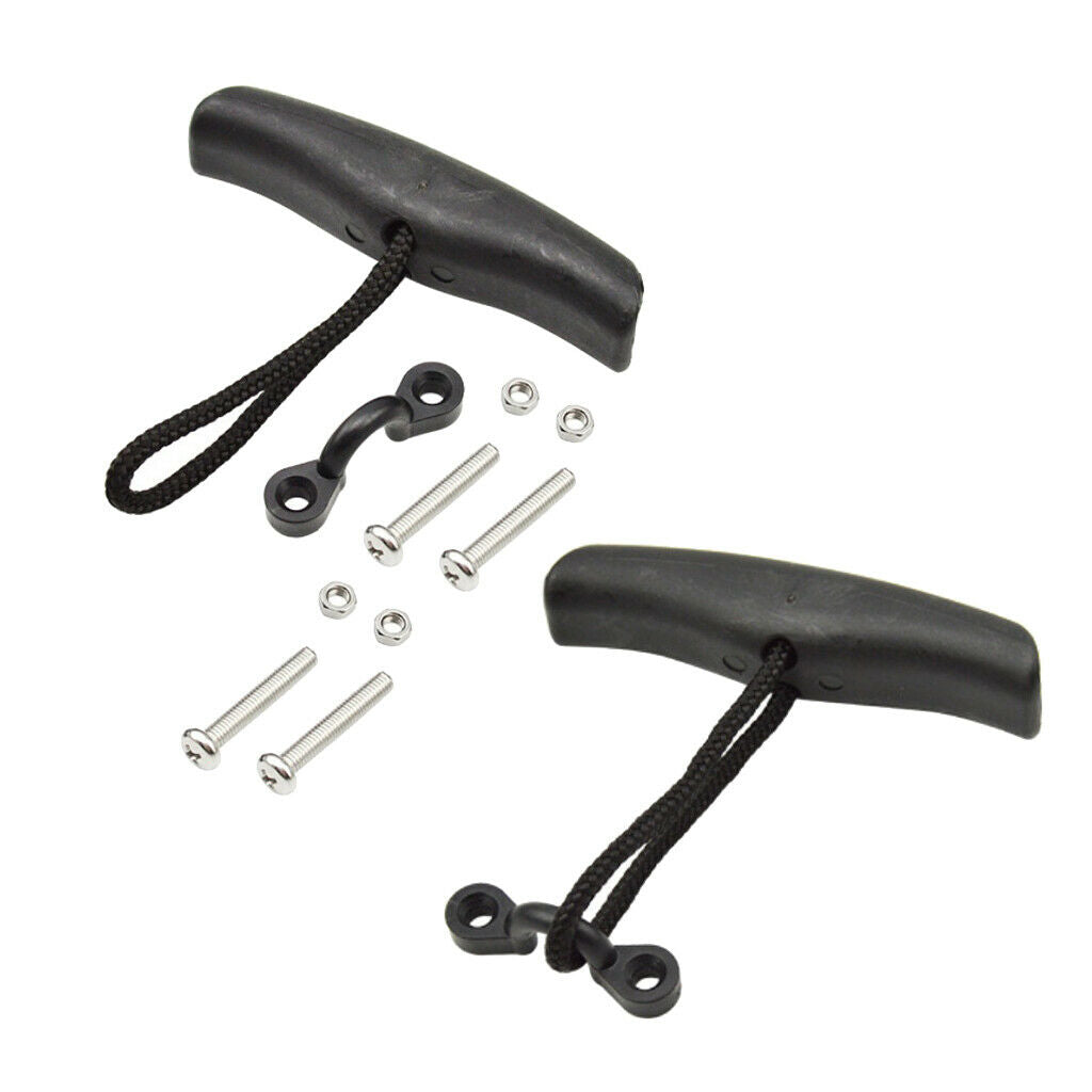 2pcs Durable Kayak Pull Handle Carry Handle for Marine Canoe Boat Transport