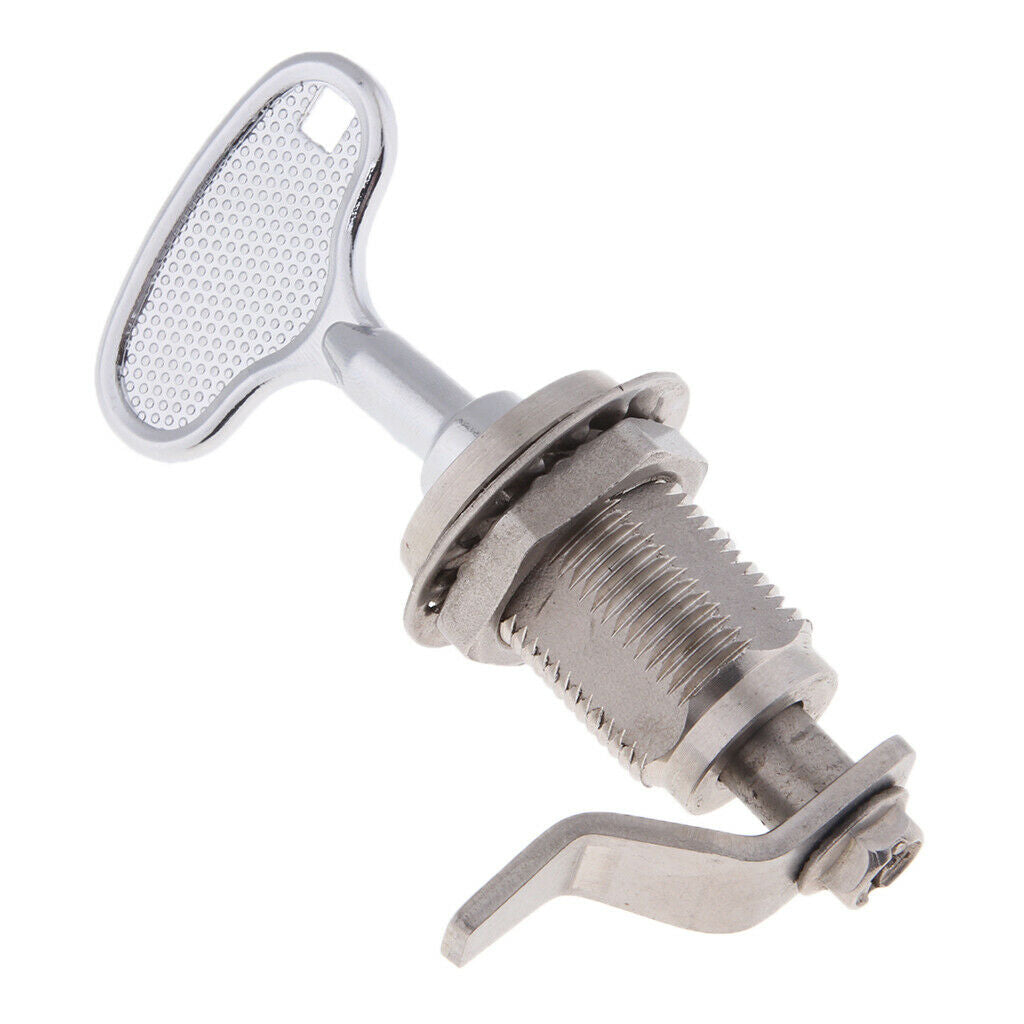 Cabinet door metal security cladding Cam Lock with square key