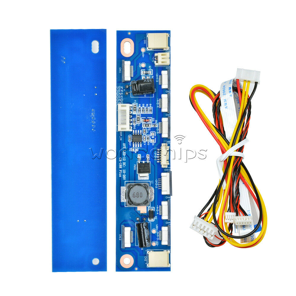 12 Connecters Backlight Inverter LED Tester Constant Current Board Driver Board