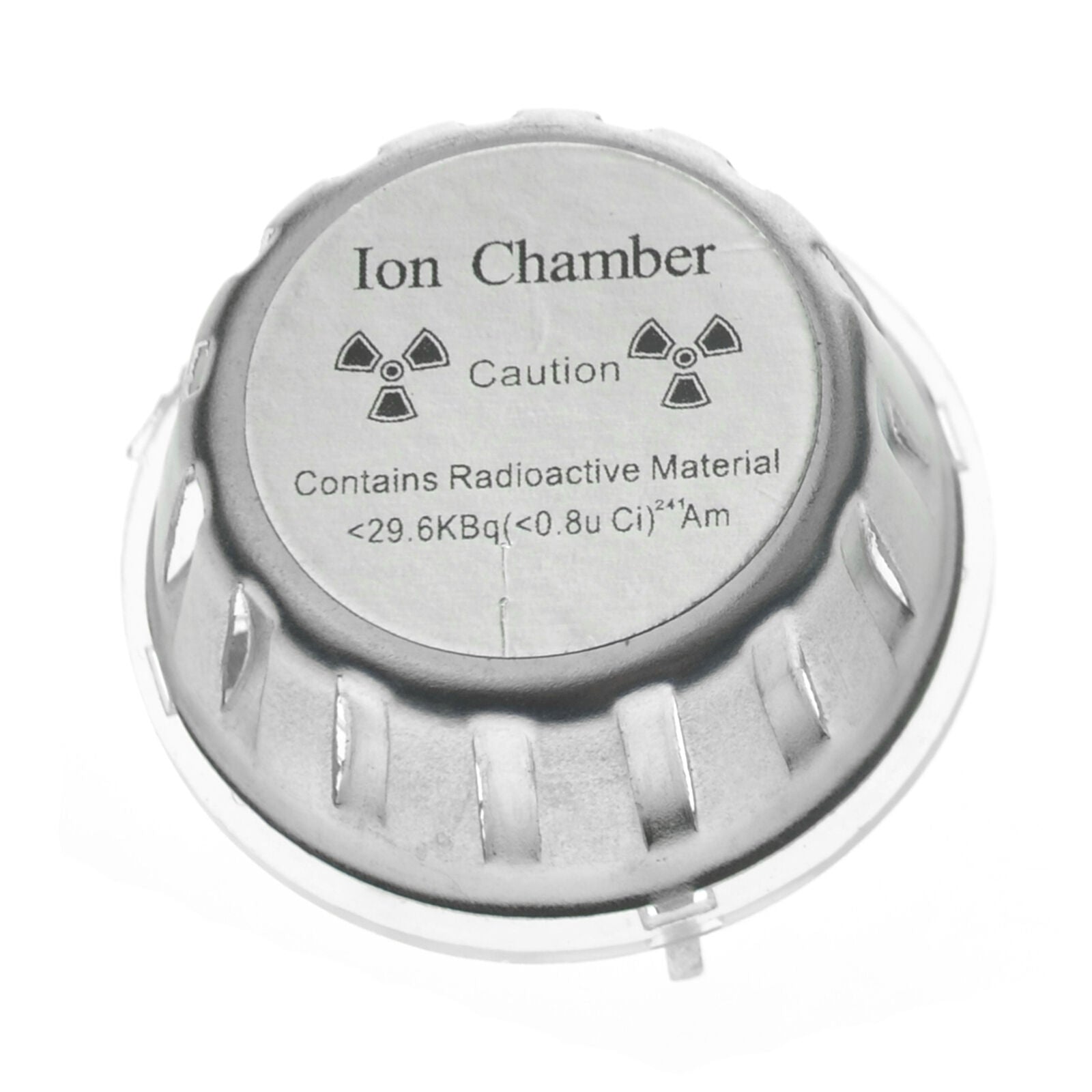 Metal Geiger Counter Check / Test Source - Smoke Detector Sensor Home Security