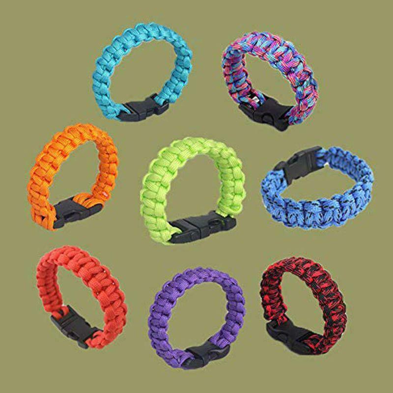 Paracord Bracelet DIY Weaving Craft Tools Survival Paracord Combo Crafting Kit